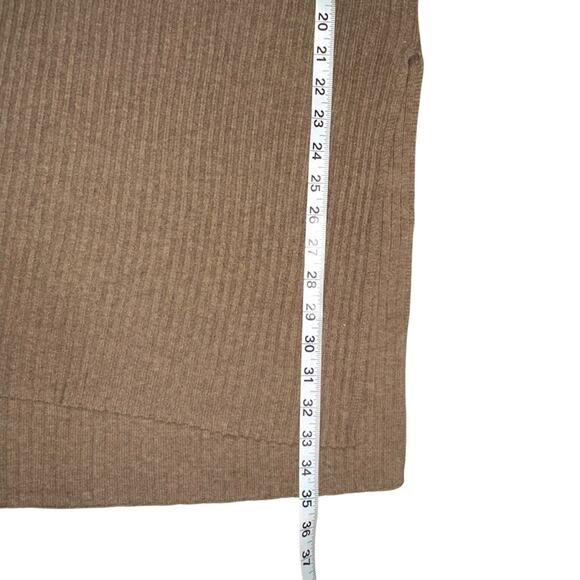 NEW Alex Mill Extra Fine Merino Wool Cotton Blend Ribbed Tunic Sweater Jumper M - Picture 9 of 9